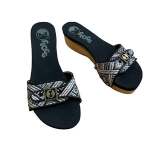 Flogg Wooden Clog Sandals